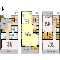 D-room平尾浄水の物件間取画像